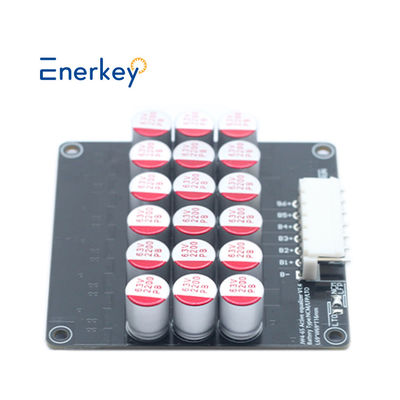Купить Enerkey 4-6S 5A Активный балансировщик Батарейный конденсатор Эквалайзерная плата для 12V 24V 6s BMS Для хранения энергии RV Производство в сети