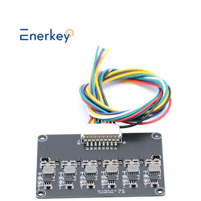 Купить Активный эквалайзер BMS 24V 1A 7S Активный балансировщик Lipo / Lifepo4 Батарейная балансировочная панель Производство в сети