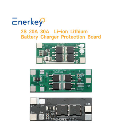 Купить Enerkey 2S 20A 30A Литий-ионная батарея 18650 зарядное устройство PCB BMS защитная панель для бурового двигателя Производство в сети
