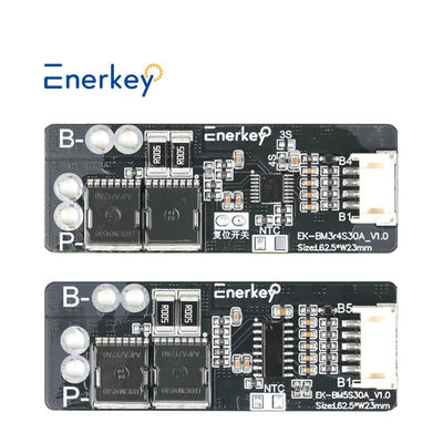 Купить Enerkey 3S 4S 5S 30A PCM BMS Литий-ионный литийный аккумулятор 18650 зарядное устройство BMS для бурового двигателя Производство в сети