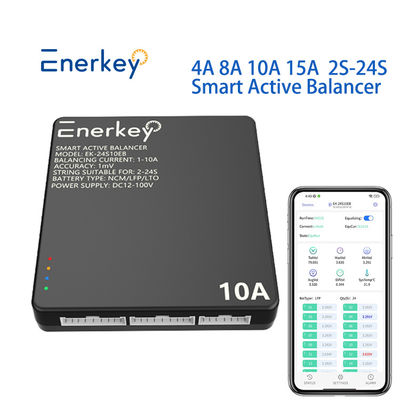 Купить 8S 16S 20S Умный активный балансировщик BMS 4A 8A 10A 15A Литий-ион / Lifepo4 / Lto батарея Производство в сети