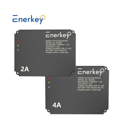 Купить Enerkey 2A 4A Умный активный балансировщик 15S 16S Lifepo4 / Литий-ионный батарейный эквалайзер для электрического велосипеда Производство в сети