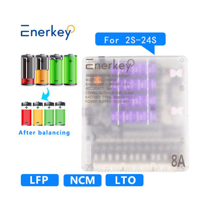 Купить Enerkey Smart Active Balancer 8a 24s 1A-8A Умный эквалайзер для коммерческого хранения энергии Производство в сети
