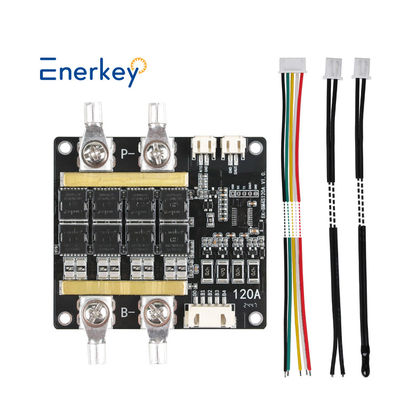 Купить Enerkey BMS 4S 12V 120A Литий-ионная батарея 3.2V защитная панель с балансом BMS для 18650 батареи 12V Производство в сети
