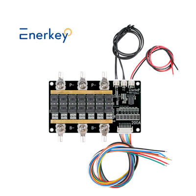 Купить Enerkey Hardware BMS 200A 5S 6S 7S 12V 24V батарейная панель защиты с пассивным балансом и NTC Производство в сети