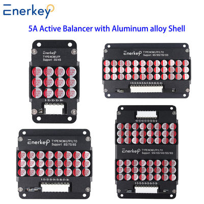 Купить Enerkey 3S 4S 6S 7S 8S 9S 10S 11S 12S 13S 14S 15S 16S 5A Активный балансировщик Энергопередача Активный модуль выравнивания Конденсатор Производство в сети