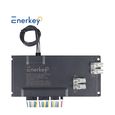 Купить Enerkey Smart Active Balance BMS EK-B24S8E300A 16S-24S 15A-300A BMS с активным выравниванием 1A-8A Поддержка CAN/RS485 Производство в сети