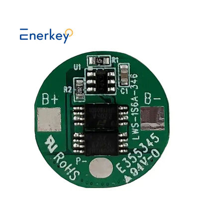 18650 NMC Ли-ионные элементы Lifepo4 батарея BMS защитная панель 1S 6A для солнечных светодиодных светильников