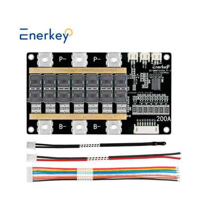 Enerkey 6S 24V 200A PCB BMS защитная доска для 6 упаковки 18650 Lifepo4 аккумулятор для солнечного света